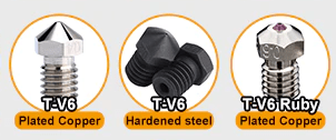 5 Most Common 3D Printer Nozzle Material: Brass, Copper Plated, Hardened Steel, Tungsten