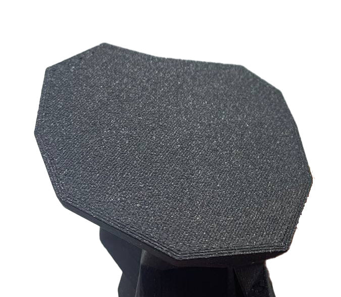 120x120mm Textured Black Steel PEI Spring Steel Flex Plate for Voron 0 - DRB-120-120-VORON - DREMC STORE