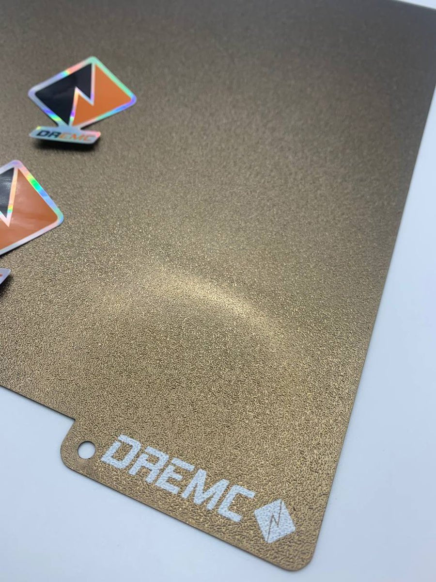 185x185mm Smooth & Textured PEI Spring Steel Flex Plate for 180 Micron - Without Magnet - DRP - 185 - 185 - DREMC STORE
