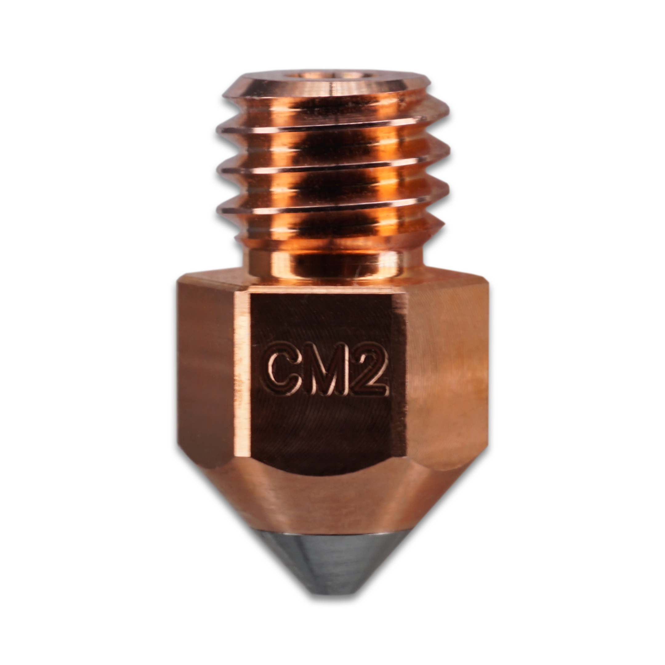 Micro Swiss CM2™Hardened Steel Nozzle for MK8 (CR10 / Ender / Tornado / MakerBot)
