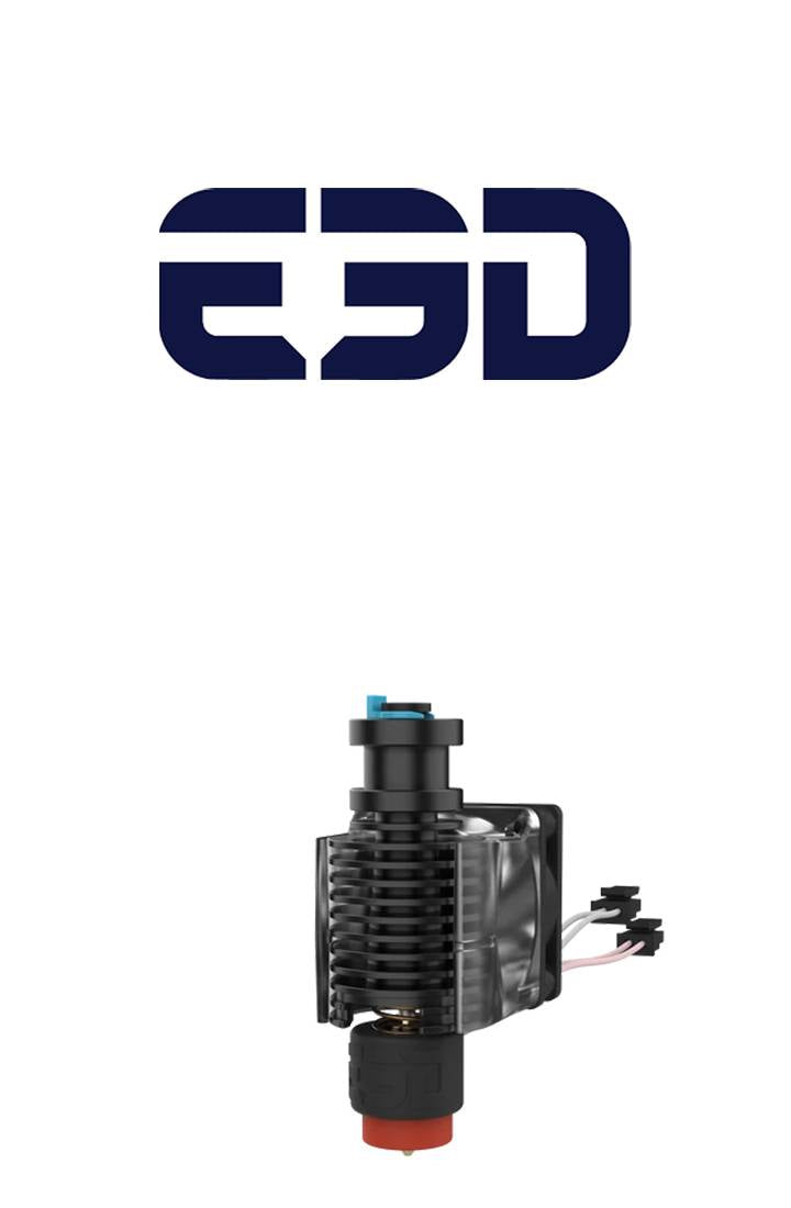 E3D Revo Hotend and E3D Logo