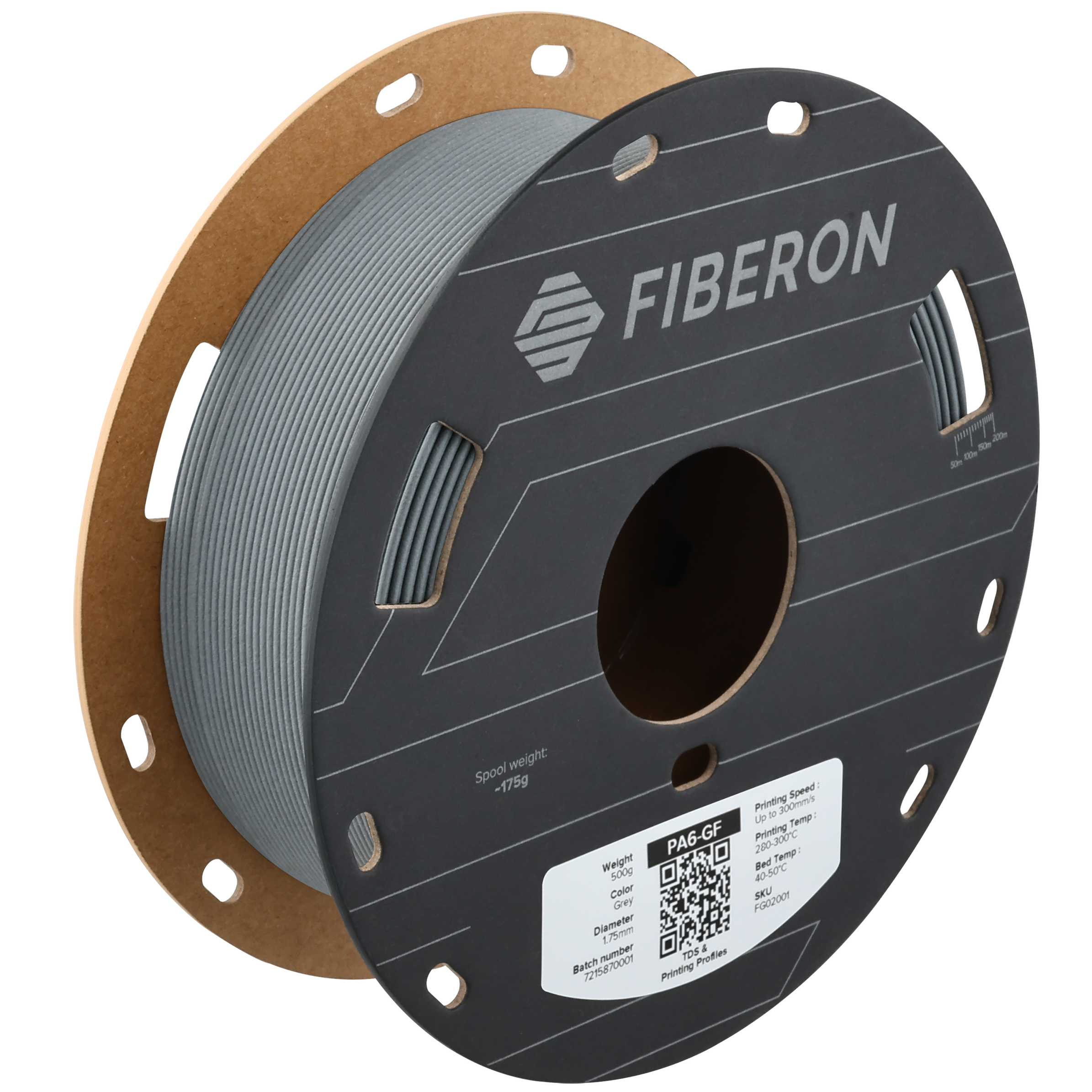 Polymaker Fiberon™ PA6-GF25 500g 1.75mm (Formerly PolyMide™ PA6-GF)