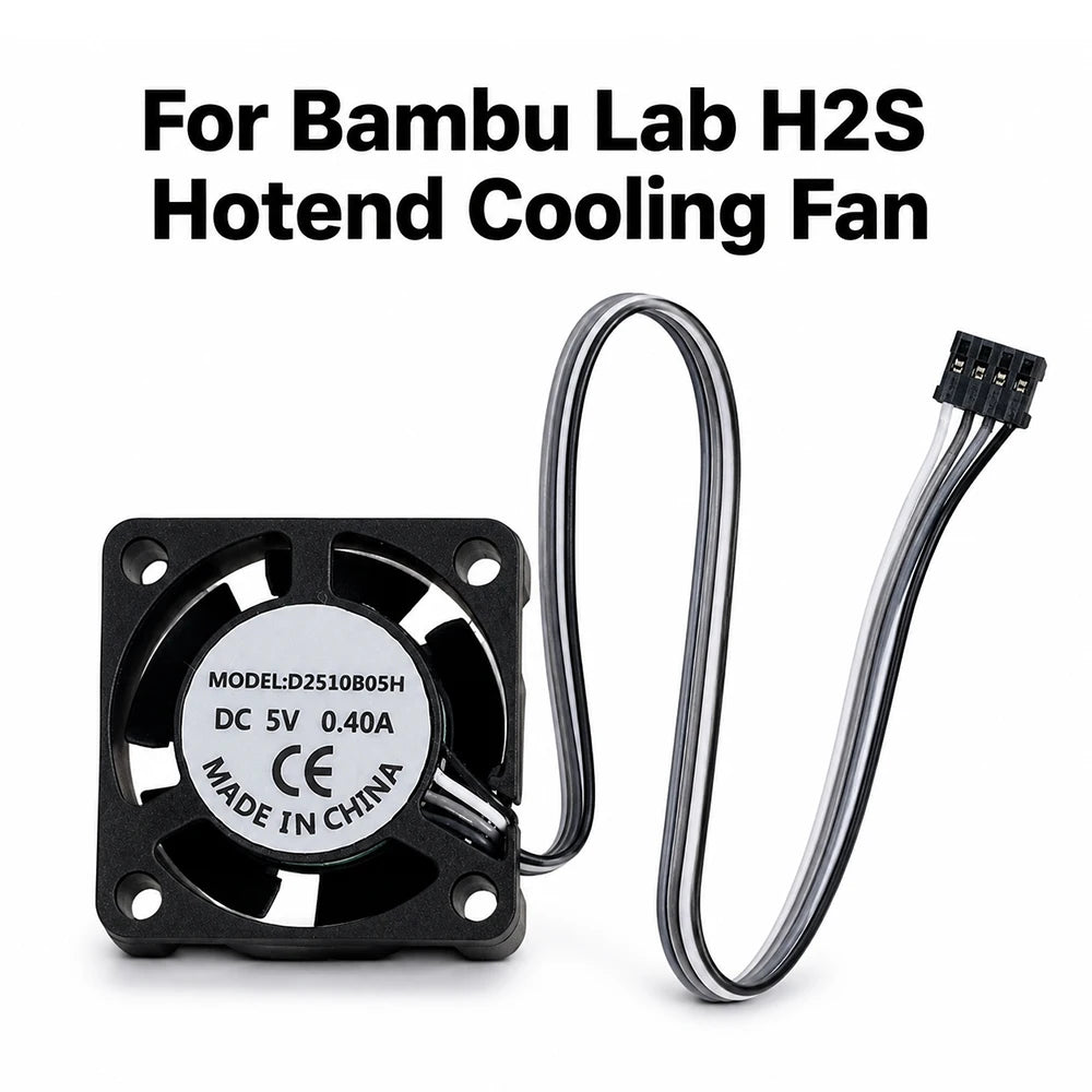 2510 Axial Hotend Fan 5V for Bambu H2S Compatible