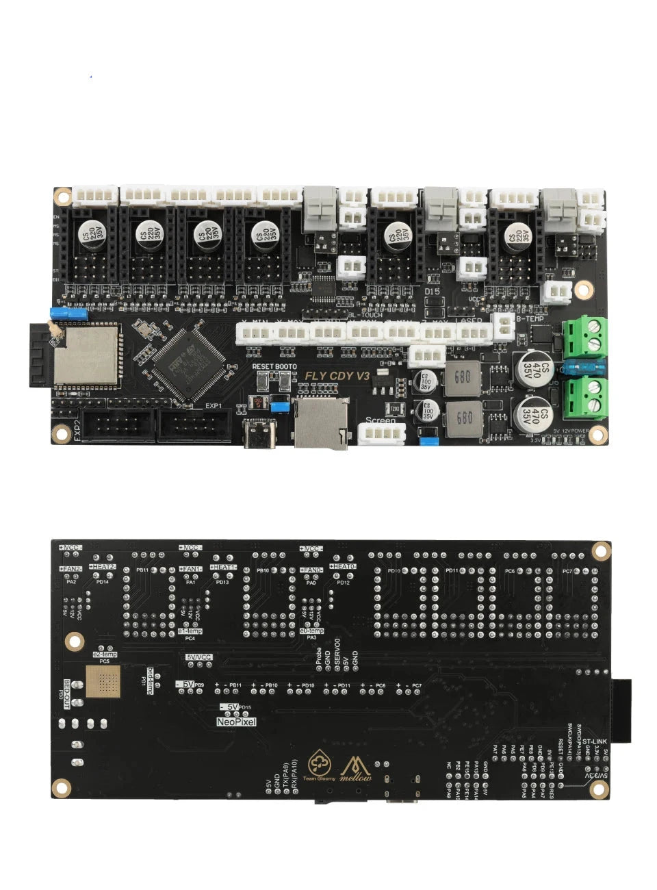 Mellow 32bit FLY-CDY V3 Wifi Control Board Reprap & Marlin & Klipper Firmware