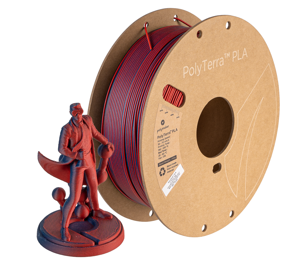 Polymaker PolyTerra™ Dual PLA 3D Printer Filament 1.75mm