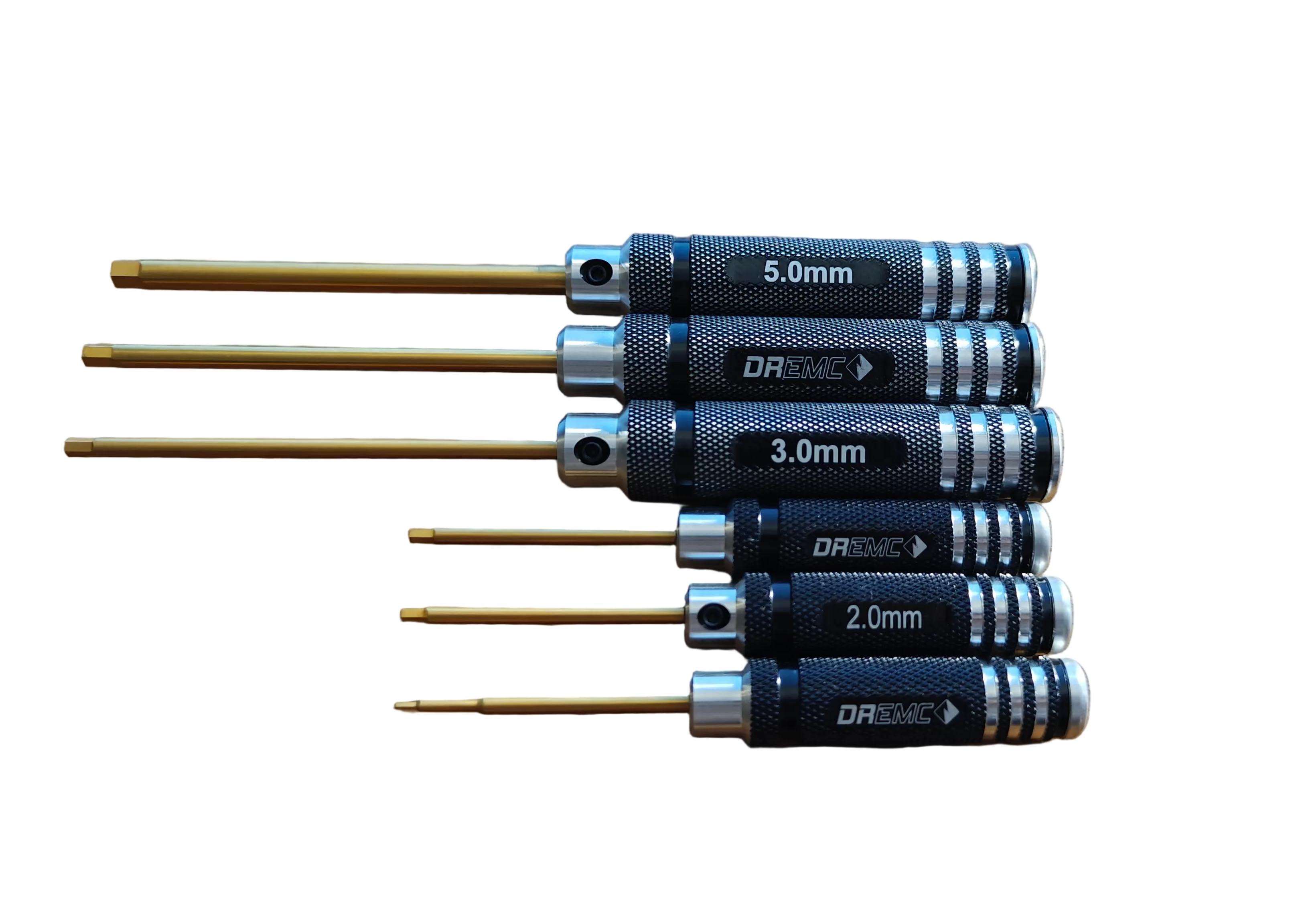 Set of 6 Metric Hex Key Drivers for 3D Printers - Allen Keys Straight Driver - DREMC STORE