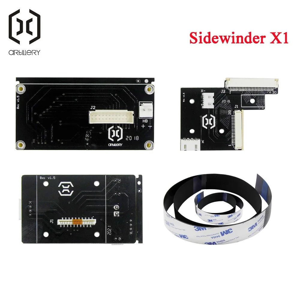 Artillery Sidewinder X1 / Genius PCB + Ribbon Cable - Artillery X1 - ART - X1 - PCB - KIT - DREMC STORE