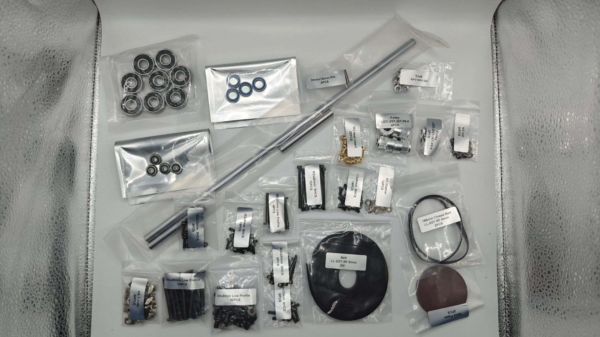 Belt Driven Ender 3 Z Hardware and Printed Parts Kit by kevinakasam - Hardware Kit - Dual/Single - DR - E3BM - B2 - DREMC STORE