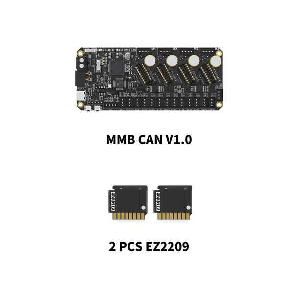 Bigtreetech ERCF Control Board MMB CAN V1.1 - MMB Can Board + EZ2209 - 1030000145*1+1050000040*2 - DREMC STORE