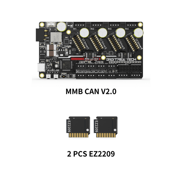 Bigtreetech ERCF Control Board MMB CAN V2.0 - MMB Can Board + EZ2209 - 1030000160*1+1050000060*2 - DREMC STORE