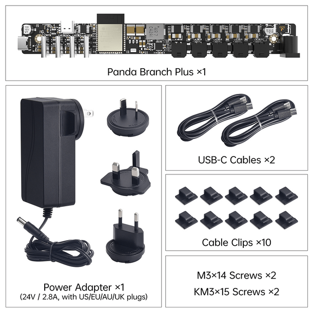 Bigtreetech Panda Branch V1.0 Power Expansion Board - Panda Branch - 1030000159 - DREMC STORE