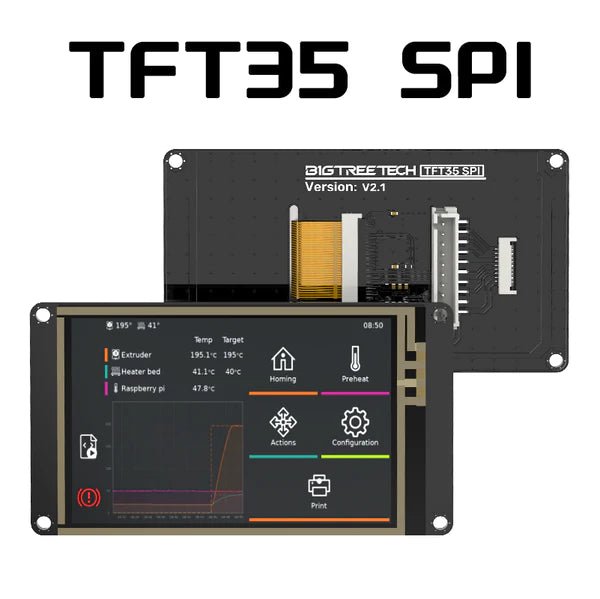 Bigtreetech TFT35 SPI V2.1 Touch Screen for CB1 - 1040000035 - DREMC STORE