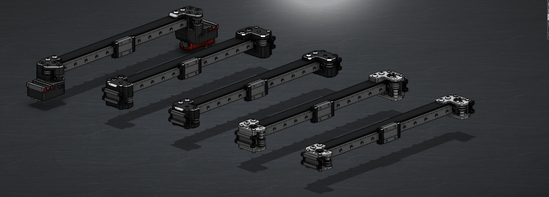 Carbonara CF X Beam Printed Parts Only - 250 - DR - PRINT - CARB - 250 - DREMC STORE