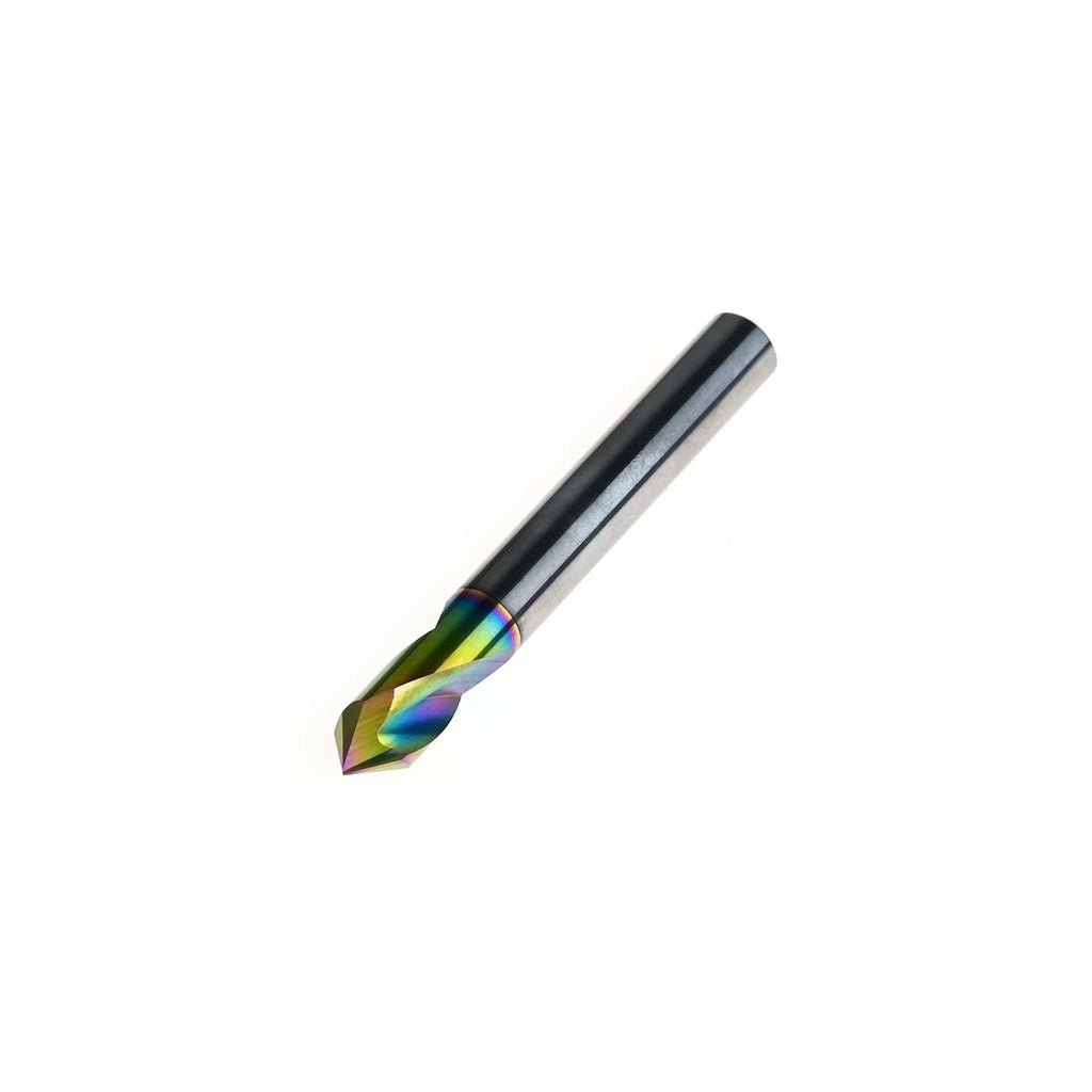 Chamfer Mill, Three Flute, 90° Carbide, DLC Coating - 6mm - LDO - CM - 3F - 90D - 6 - DREMC STORE