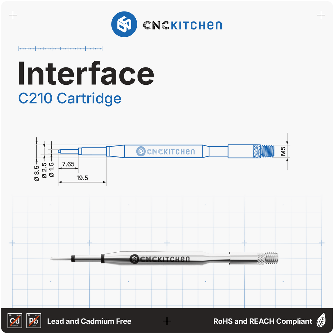 CNC Kitchen C210 Heat Insert Installation Tips Set - 4262391012499 - DREMC STORE