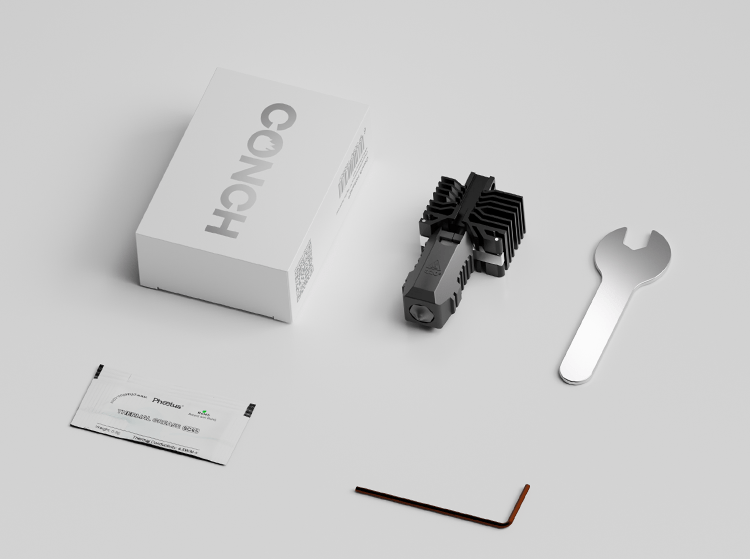 Conch Hot End for QiDi Plus4 - Show what is Included