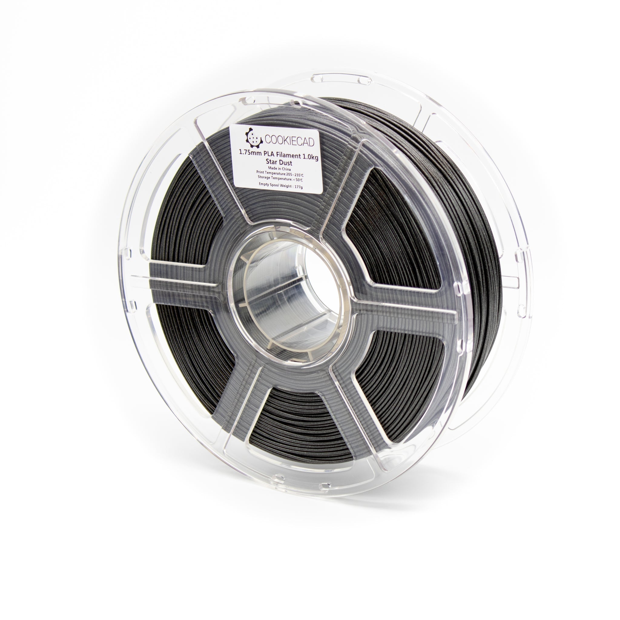 Cookiecad Glittery Filament PLA Filament 1.75mm - 1kg - Star Dust Glitter - X003JBDLFT - DREMC STORE