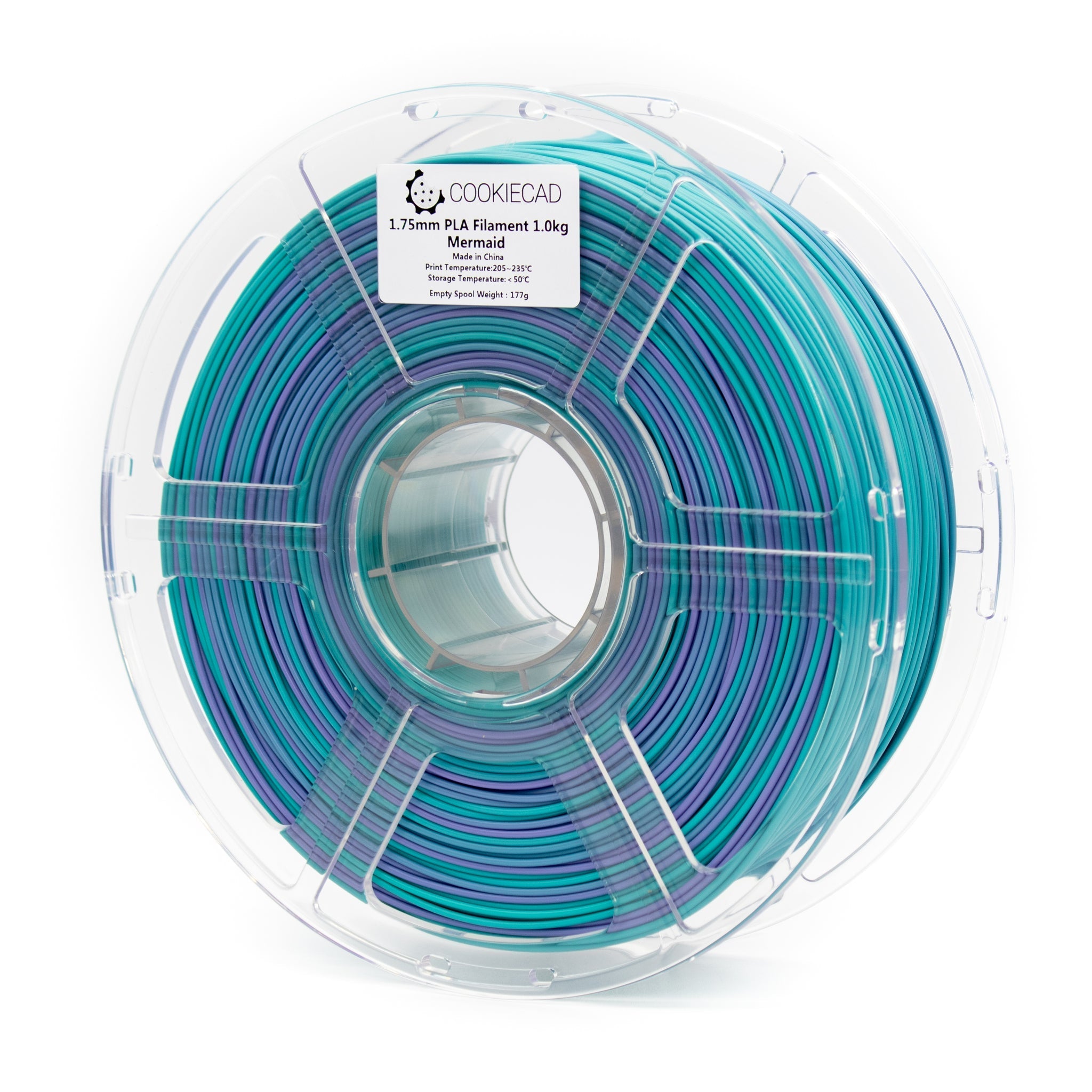 Cookiecad PLA Gradient Filament 1.75mm 1kg - Unicorn (pink → blue → purple) - X002ROCMFT - DREMC STORE