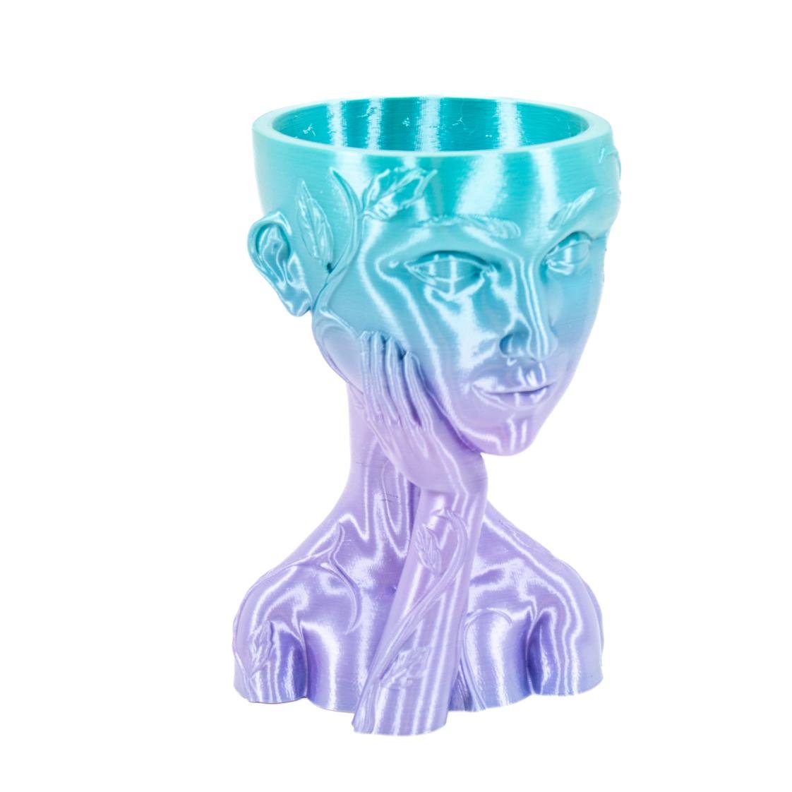 Cookiecad PLA Silk Gradient Filament 1.75mm 1kg - Silk Mermaid - X003LB4DD1 - DREMC STORE