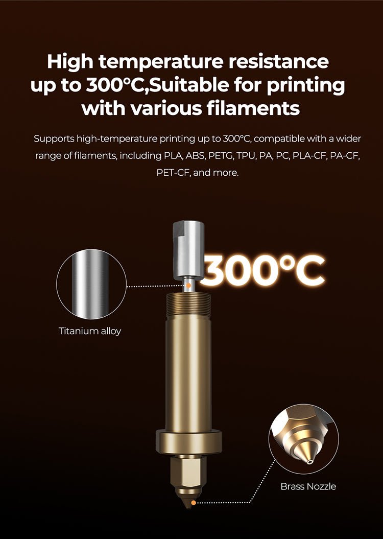 Creality Ender 5 Max Ceramic Hotend Heating Block Kit - 4001030151 - DREMC STORE