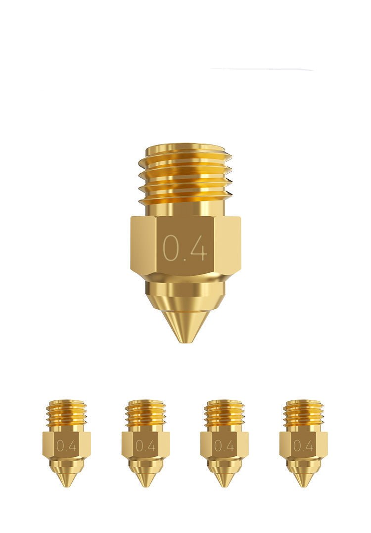 Creality Ender 5 Max Nozzle - Brass 0.4mm (4pc) - 4004020073 - DREMC STORE