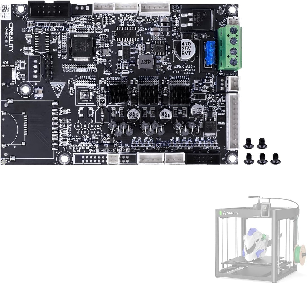 Creality Ender 5 Max Replacement Mainboard - 4002020080 - DREMC STORE 3D Printing Supplies