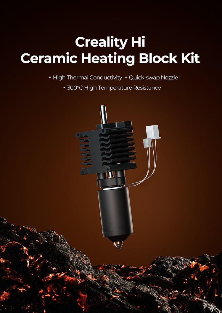 Creality Hi Ceramic Replacement Hotend - 4001030150 - DREMC STORE