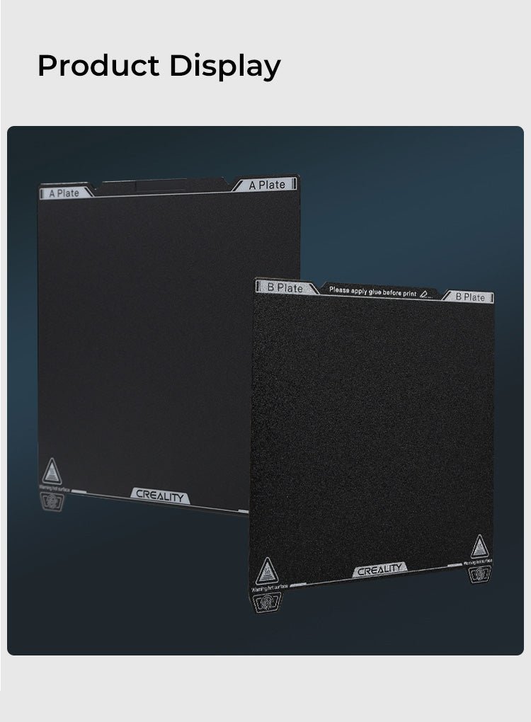 Creality K1 Black Texture PEI Build Plate 235*235mm - 4004090102 - DREMC STORE