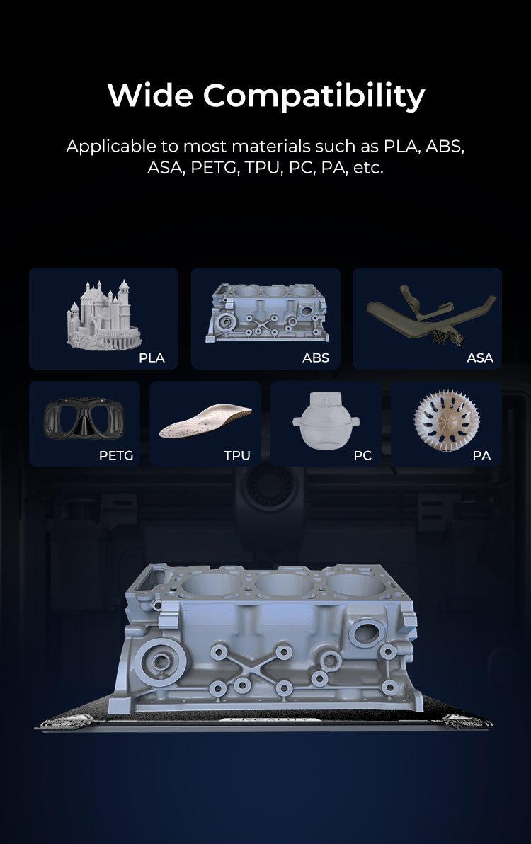 Creality K1 Max Texture or Smooth PEI Build Plate 315*310mm - Texture PEI - 4004090105 - DREMC STORE