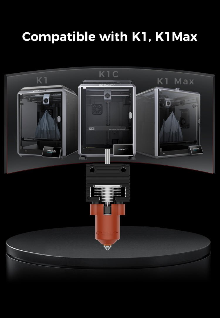 Creality K1 Max/K1C (2025) Complete Hotend (with Heat Sink) - 4001030146 - DREMC STORE