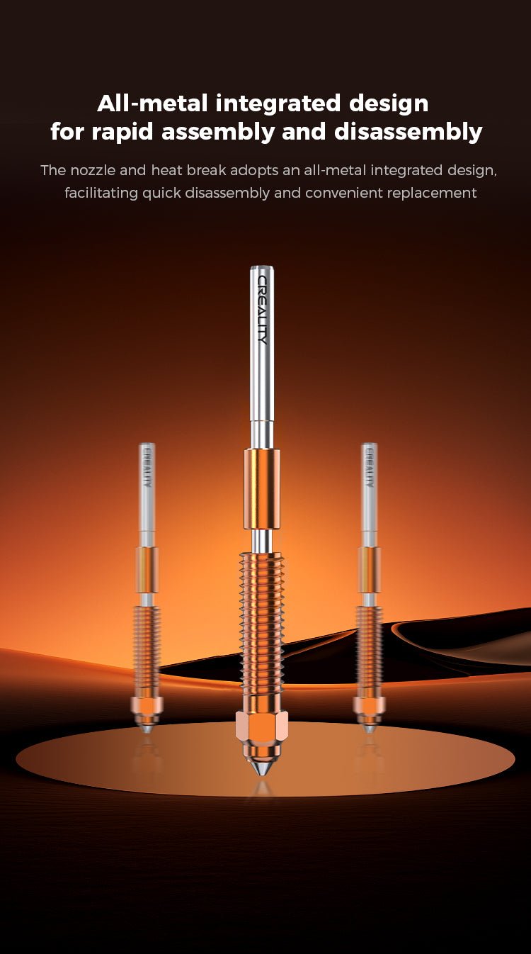 Creality K1 Max/K1C (2025) Complete Hotend (with Heat Sink) - 4001030146 - DREMC STORE