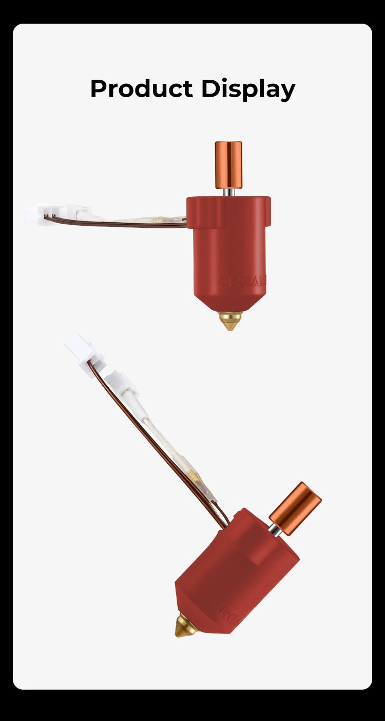 Creality K1 Official Ceramic Heating Block Hotend Kit for Creality K1, K1 Max 2023 - 4001030120 - DREMC STORE