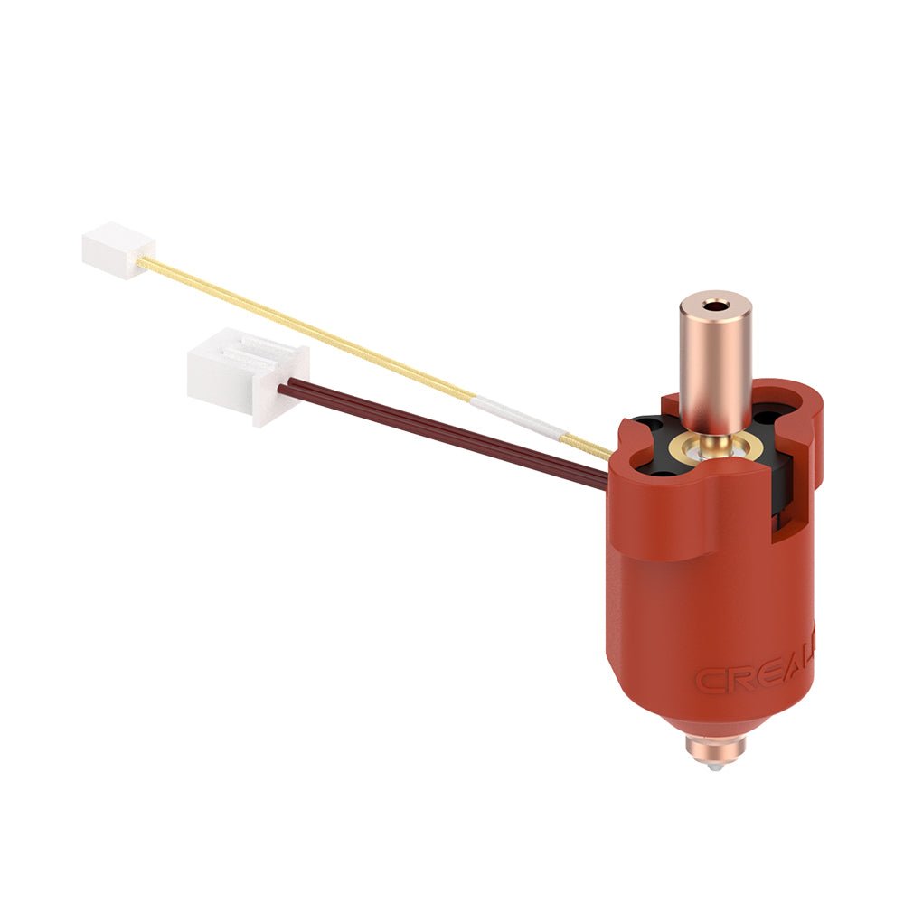 Creality K1 Official Ceramic Heating Block Hotend Kit V2 for Creality K1, K1 Max 2023 - Bi Metal /w Hardened Steel Tip Nozzle 0.4mm - 4001030123 - DREMC STORE