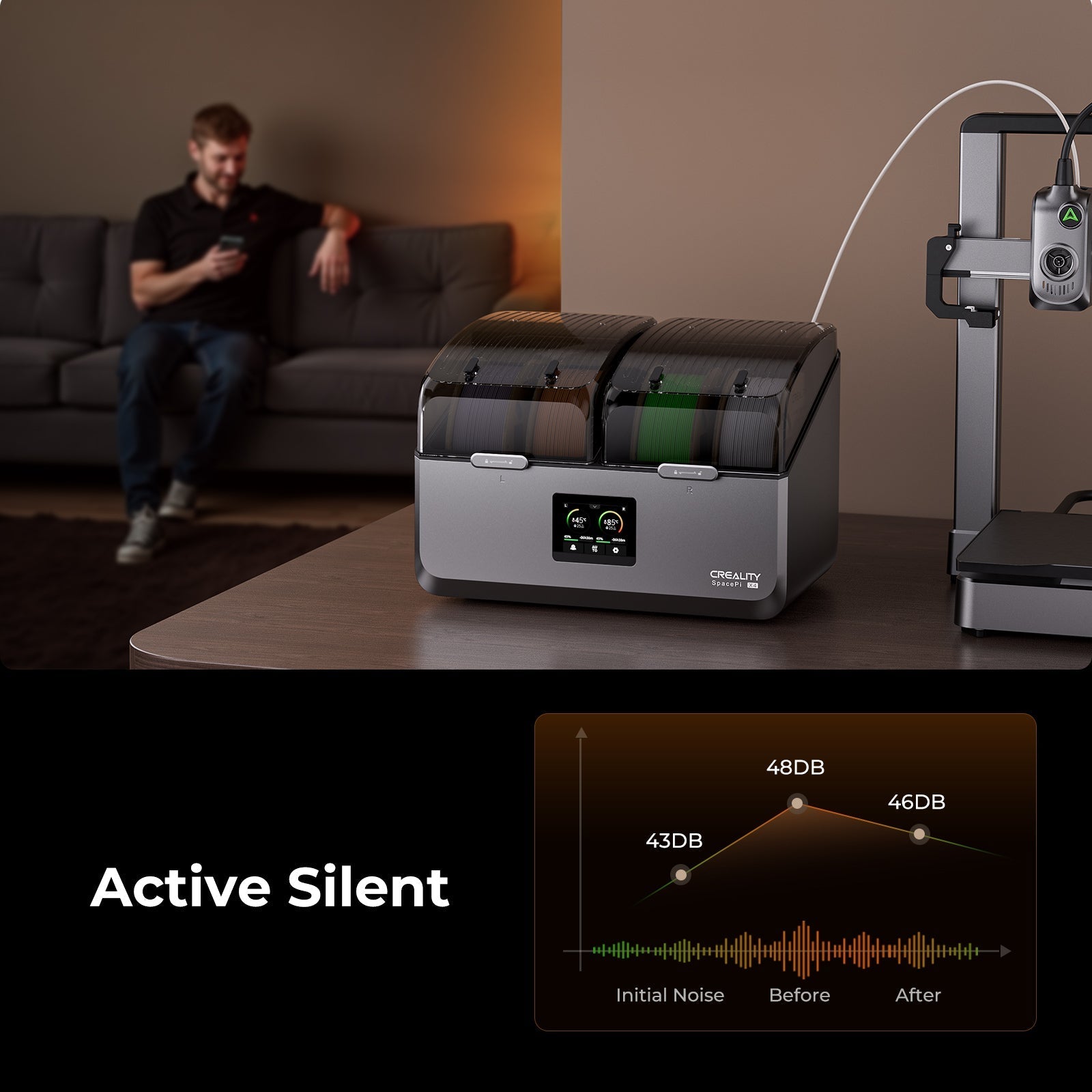 Creality Space Pi X4 Filament Dryer - 4005010107 - DREMC STORE