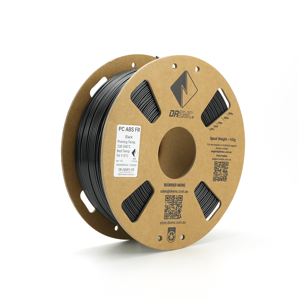 DREMC PC ABS FR Filament 1.75mm 1kg - Black - DR-ABSPC-FR - DREMC STORE