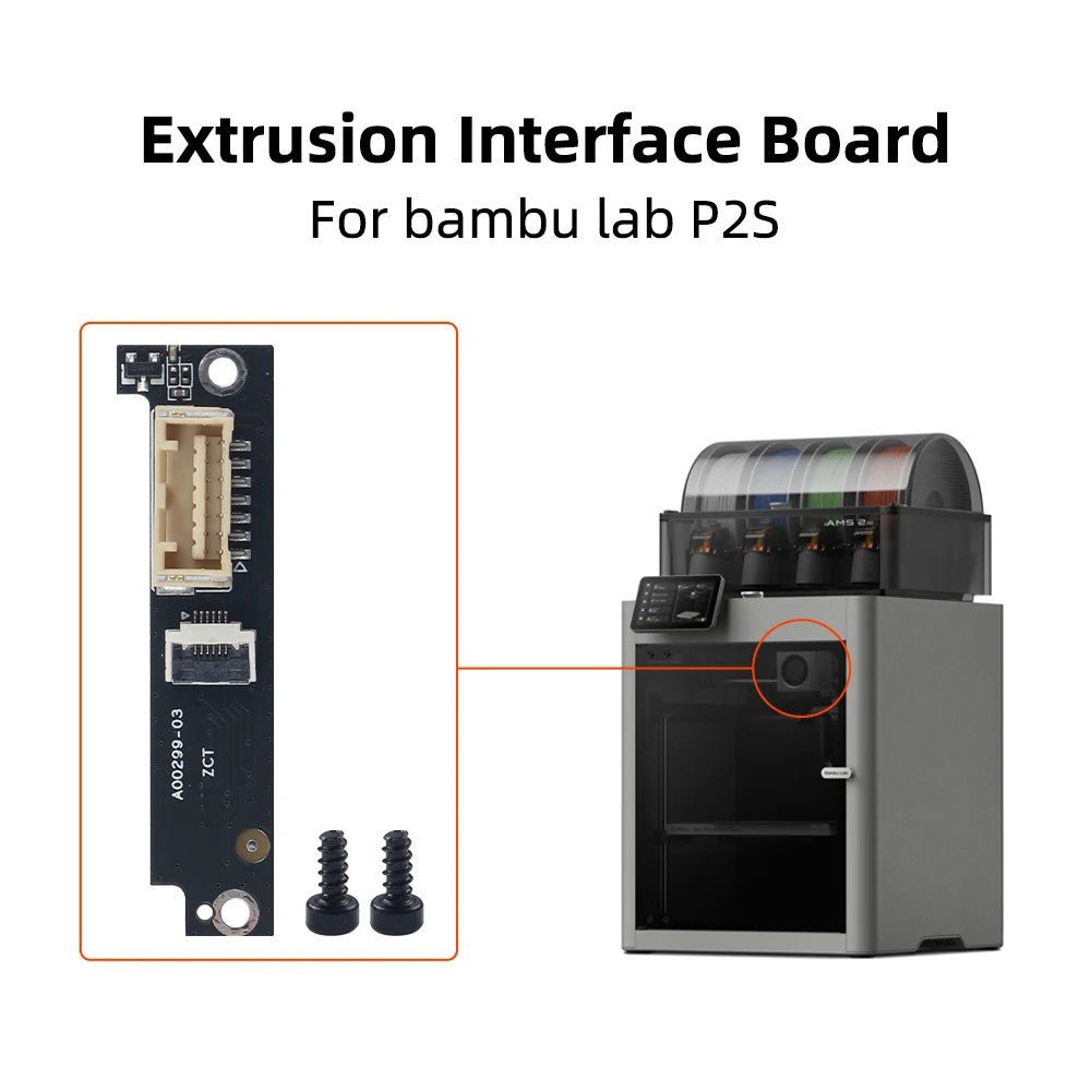 Extruder Connection Board for Bambu Labs P2S - MM-5C001-10 - DREMC STORE 3D Printing Supplies