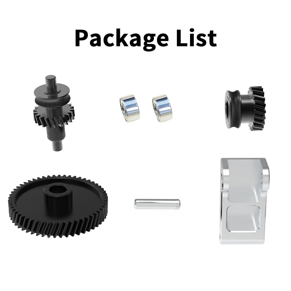 Fysetc Hardened Steel Extruder Gear Assembly for Bambu X1/P1 - F - BEGK - DREMC STORE