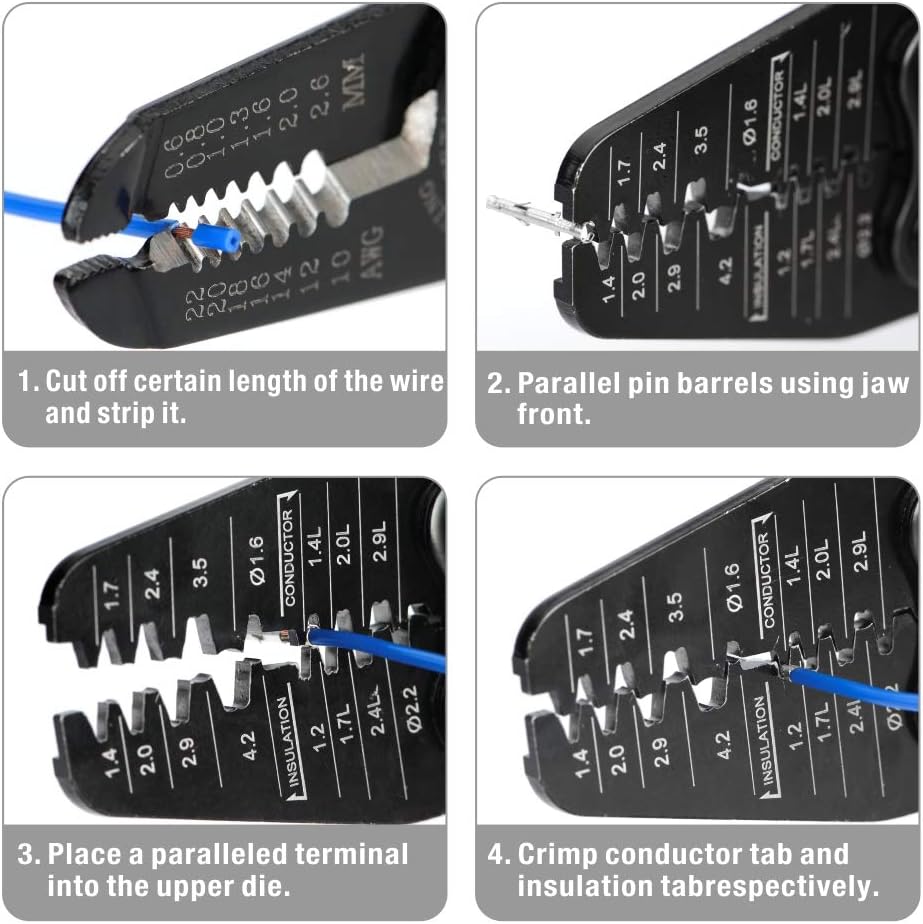 IWISS IWS - 1442L Micro Connector Crimper Plier - IWS - 1442L - DREMC STORE