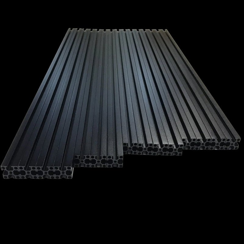 LDO 1515 Aluminum Extrusion Anodised - Black - LDO - 1515 - 200 - DREMC STORE