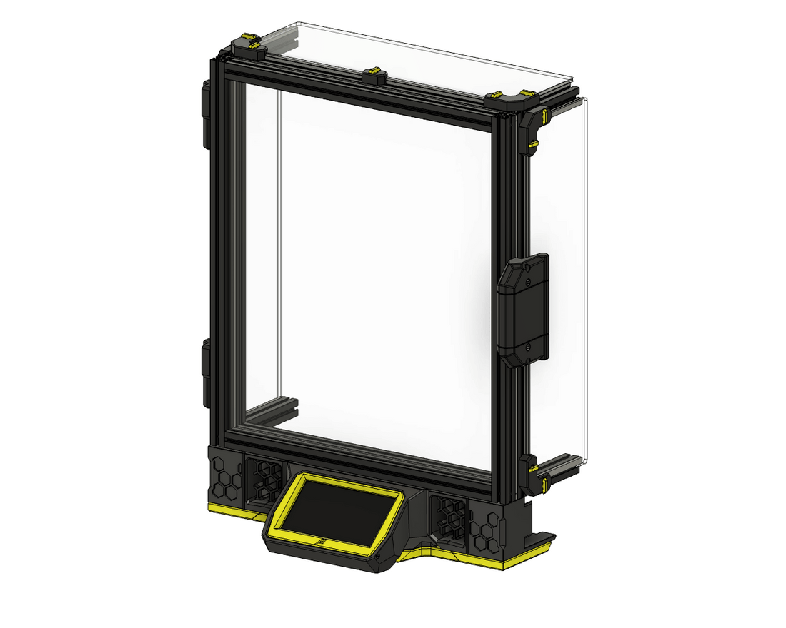 LDO Micron+ (160/180) Colony Clacker door kit - Hardware Kit + Panel - LDO - MICRON - CCDK - BLK - DREMC STORE