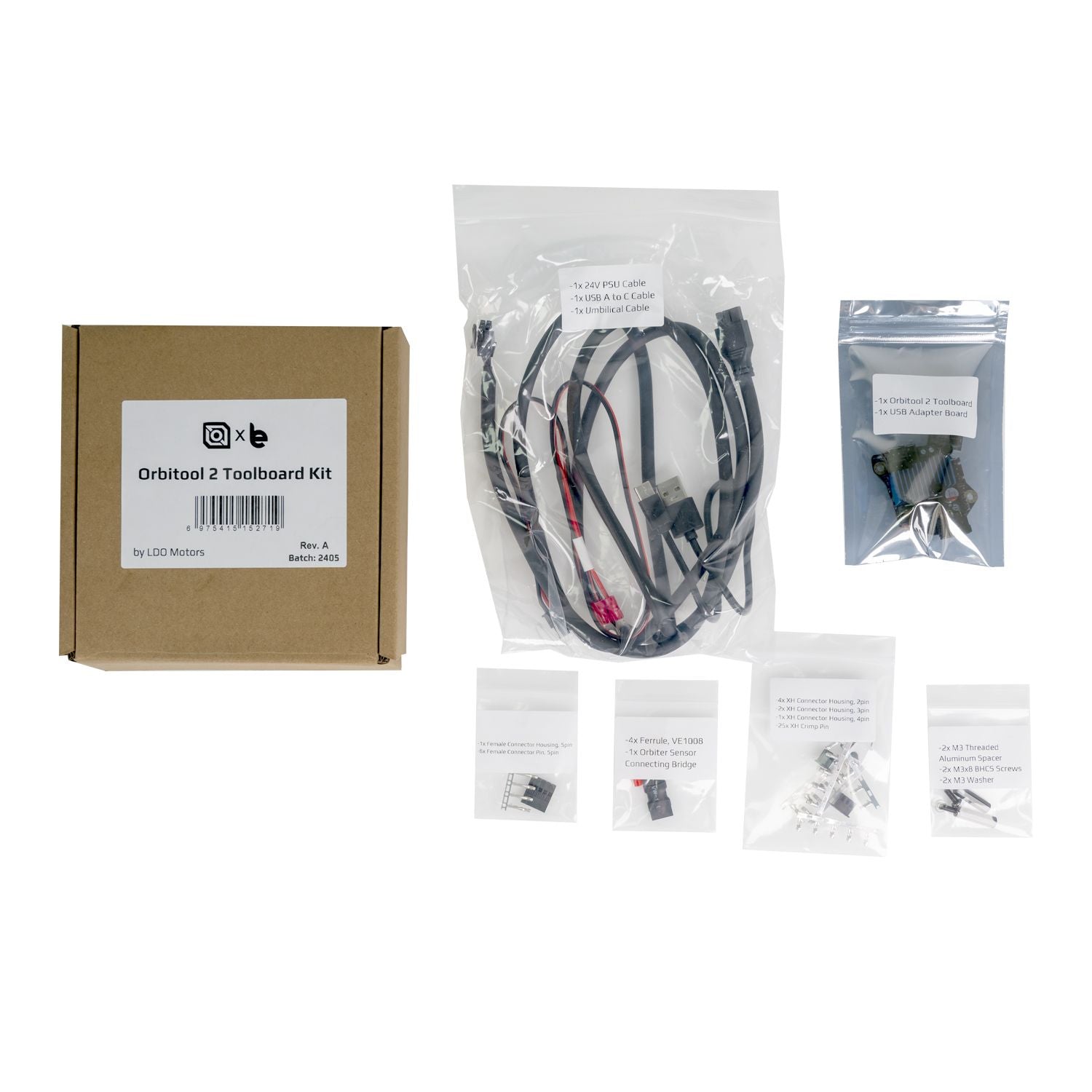 LDO Orbitool O2 Toolboard Kit - LDO - O2 - TBK - DREMC STORE