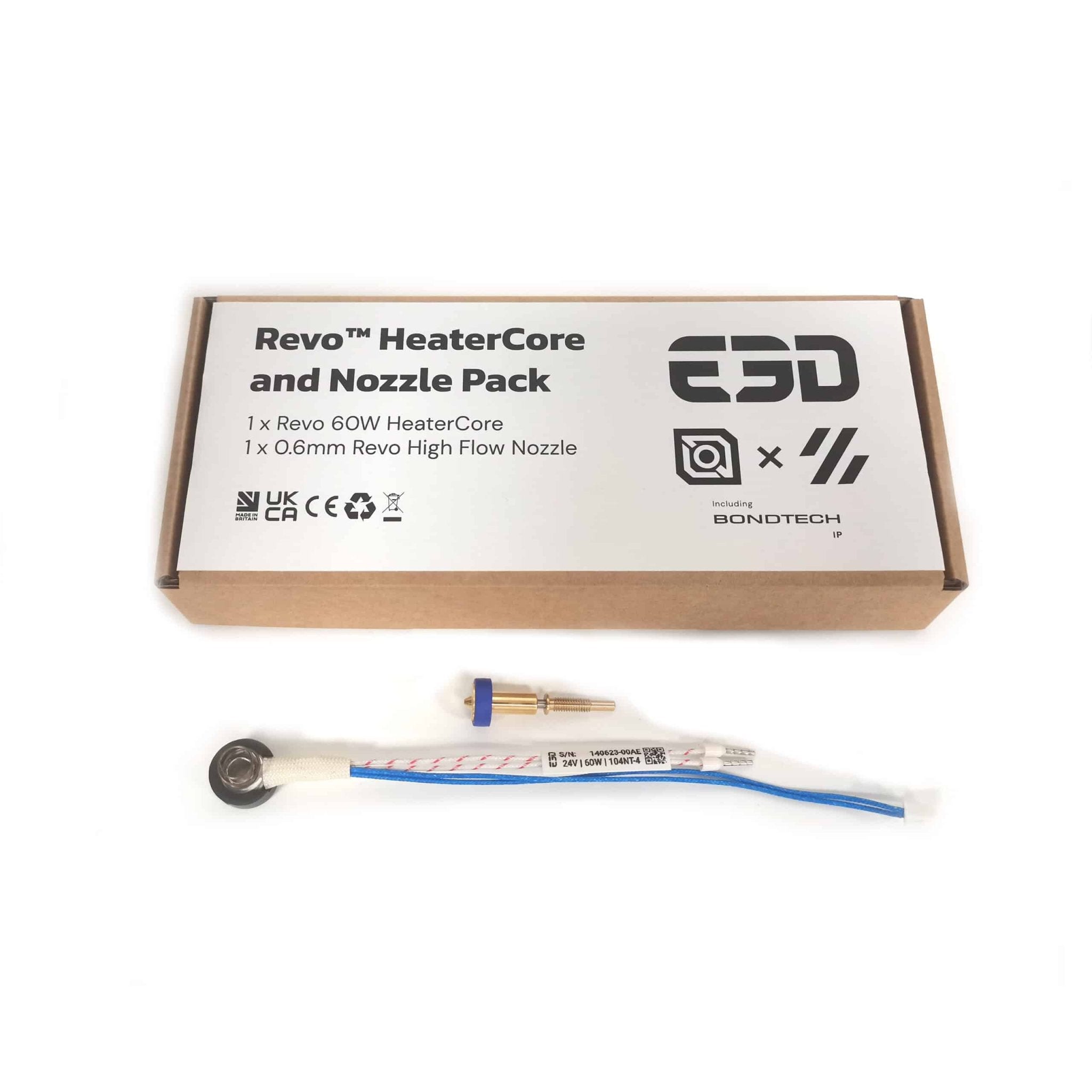 LDO Revo™ High Flow Hotside 60w 24v 0.6mm - Single Nozzle Kit 0.6mm - LDO - REVO - HFH - DREMC STORE