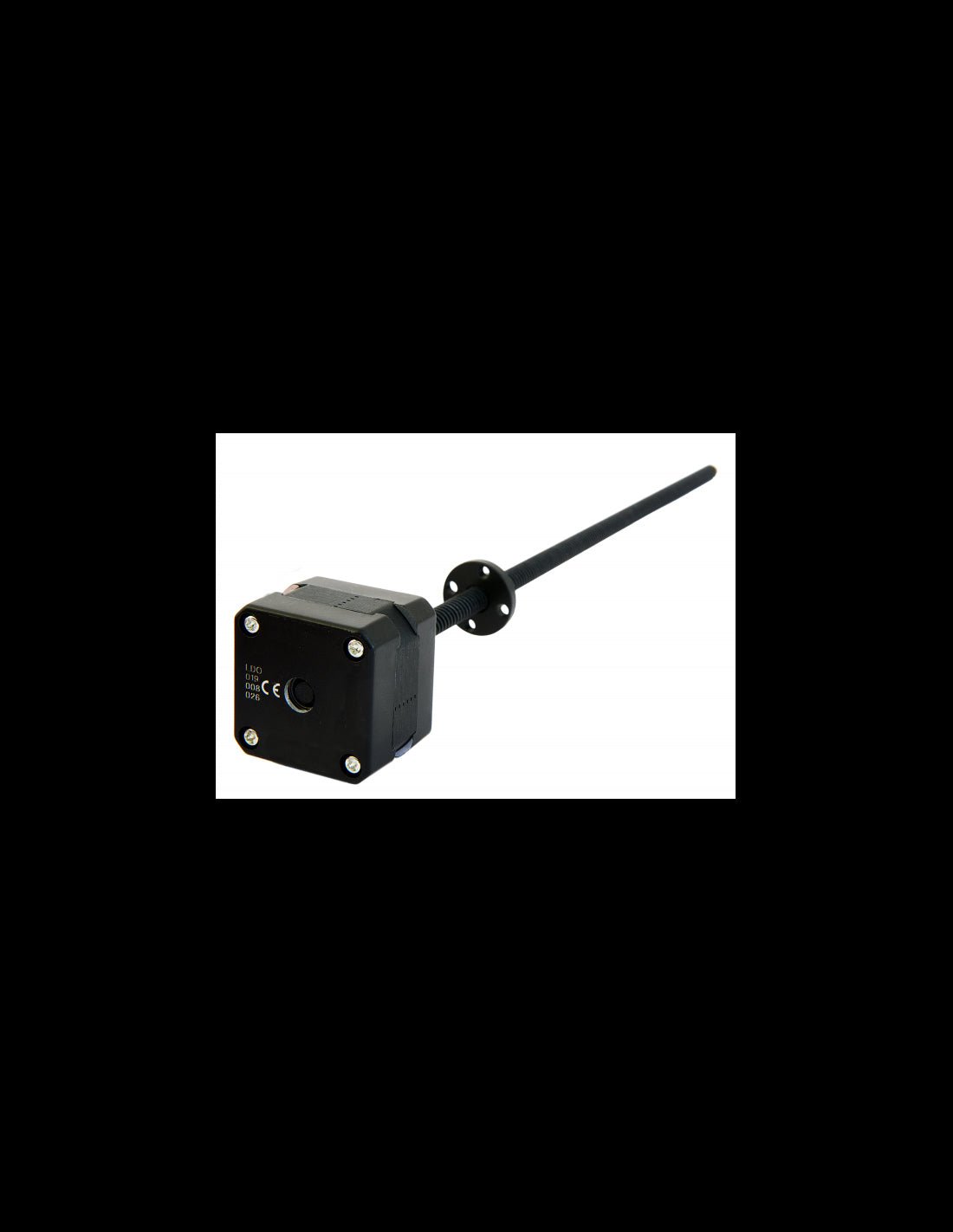 LDO Stepper Motor Lead Screw - Nema 17 - 42STH40 - 1684CL350E (3 Pack) - LDO - 42STH40 - 1684L350ET(VRN) - DREMC STORE