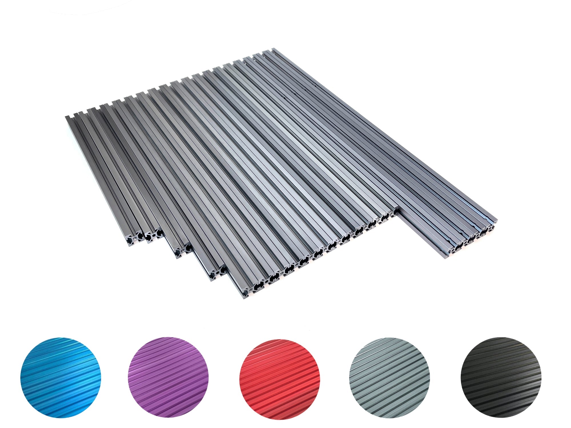 LDO Voron Trident Frame Kit (350 / 300 / 250 mm) - Blue - LDO-VTDF300-BLUE - DREMC STORE 3D Printing Supplies