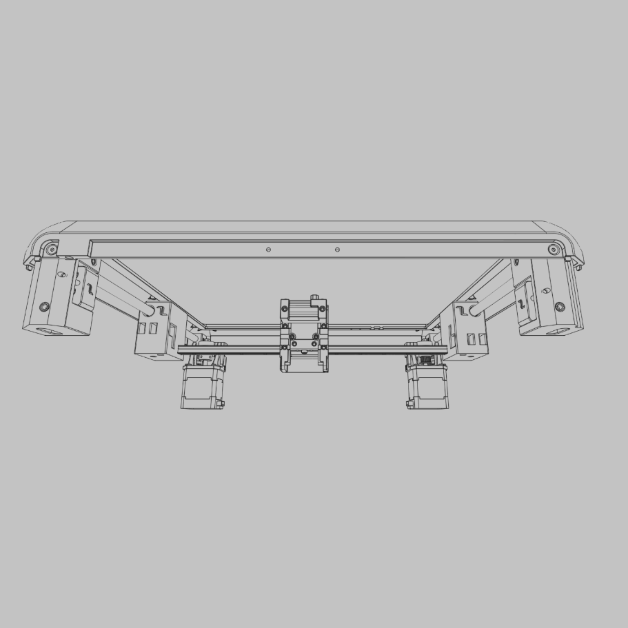 Linear Rail Gantry Mod hardware & motion kit for K1/K1 Max Series - DR - K1LRG - HK - DREMC STORE
