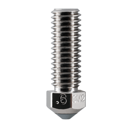 Micro Swiss CM2™ Hardened High Speed Steel Nozzle Volcano - M6 Thread 1.75mm - 0.4mm - M2903 - 04 - DREMC STORE