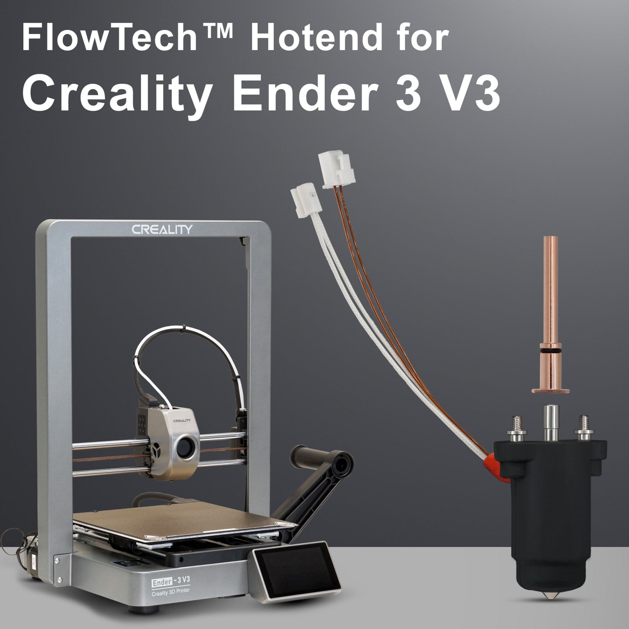 Micro Swiss FlowTech™ Hotend for Creality Ender 3 V3 - M3106 - DREMC STORE