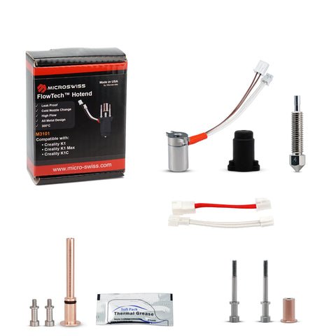 Micro Swiss FlowTech™ Hotend for Creality K1 / K1 Max / K1C - M3101 - DREMC STORE