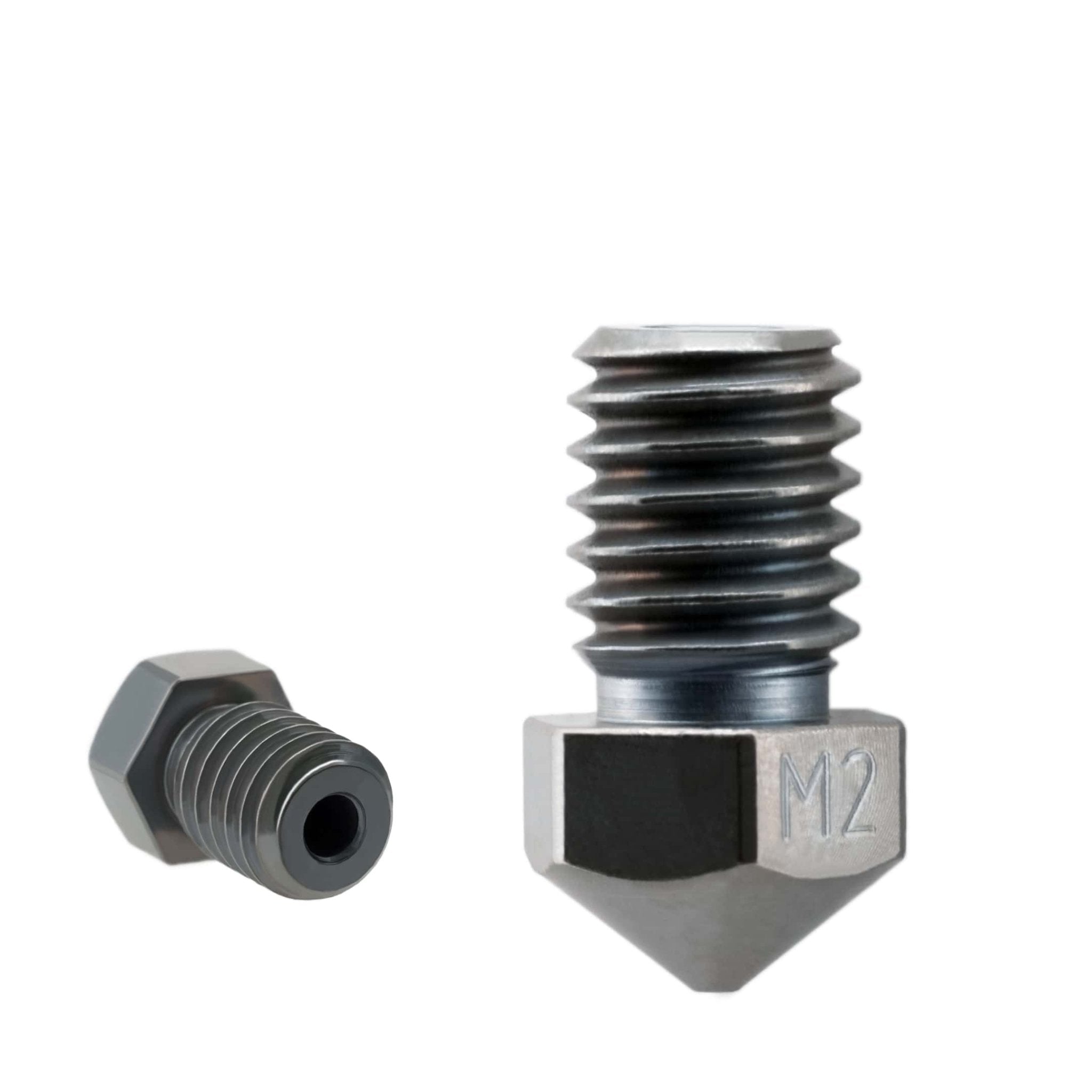 Micro Swiss M2 Hardened High Speed Steel Nozzle V6/RepRap - M6 Thread 1.75mm - 0.4mm - M2600 - 04 - DREMC STORE