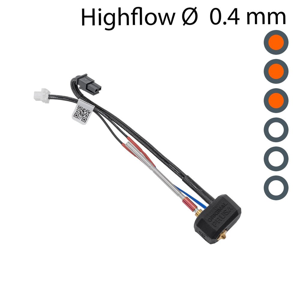 Original Prusa Nextruder Hotend Assembly - High Flow Brass - 0.40 mm - - DREMC STORE 3D Printing Supplies